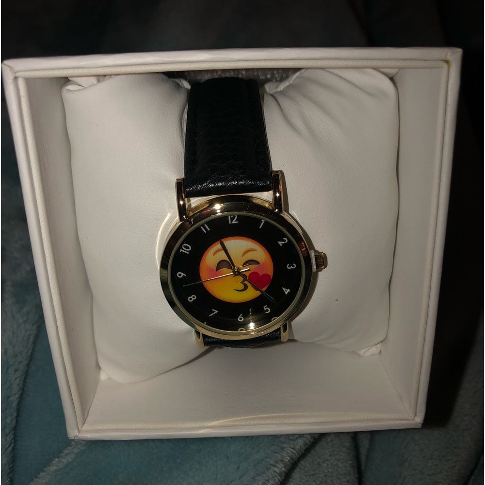 Emoji smiley face watch
